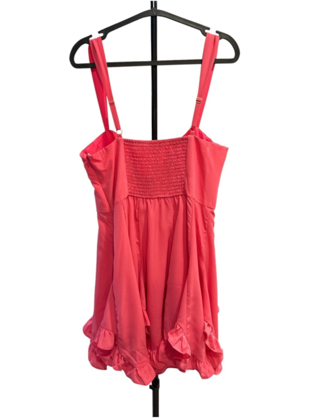 Hutch Pink Scallop Hem Fit and Flare Mini Dress - Picture 5 of 10